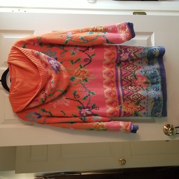 🥼 VINTAGE AUTUMN SWEATER JACKET - Picture 2 of 11